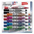 Bic Dry Erase Markers, Assorted, PK12 GELIPP121-AST